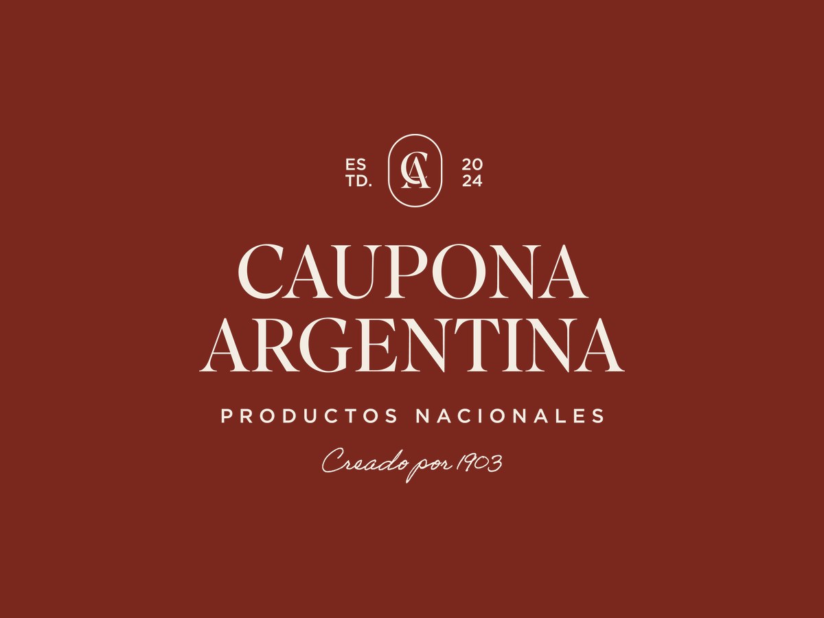 Imagotipo secundario sobre Malbec