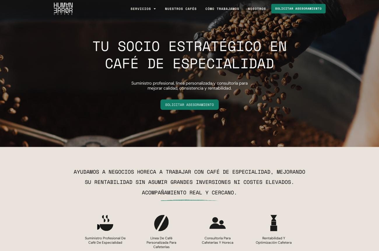 Home de humanerrorcoffee.com