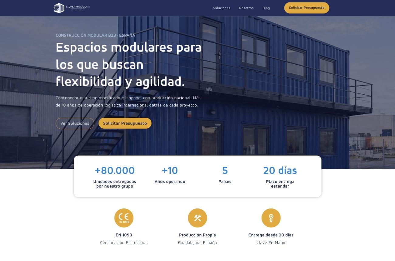 Home de silvermodular.com