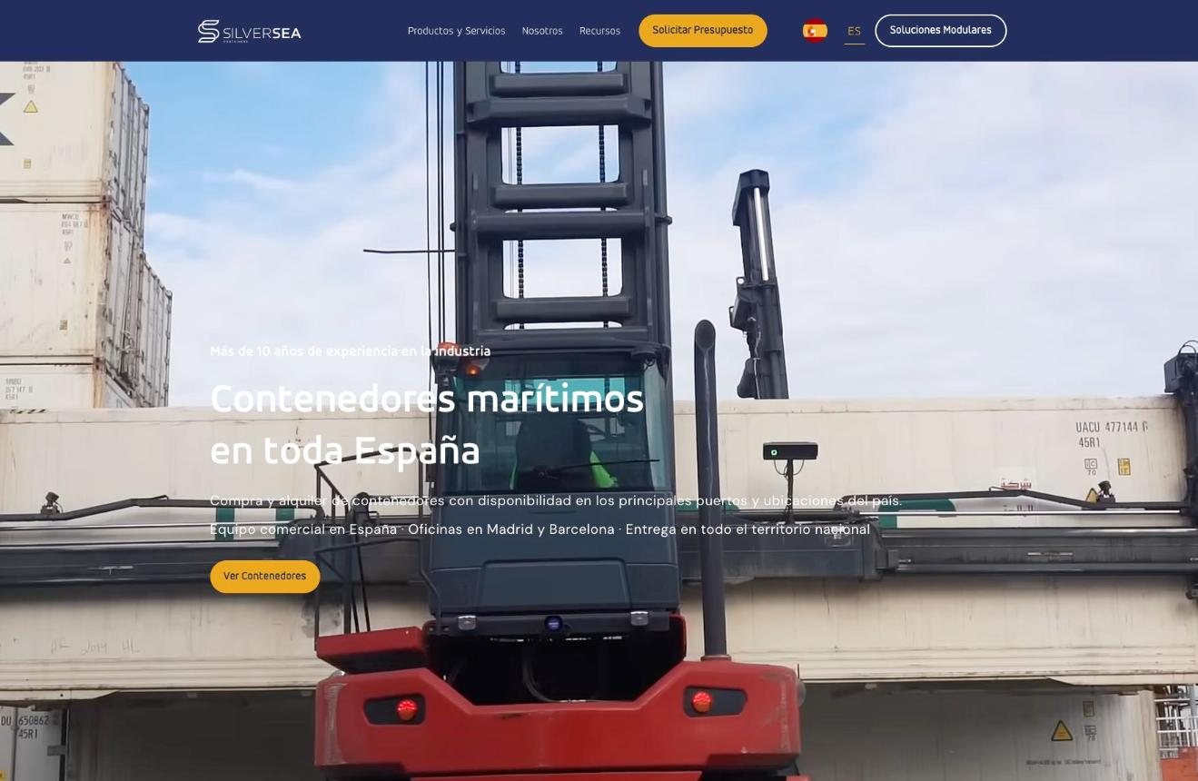 Home del sitio en España