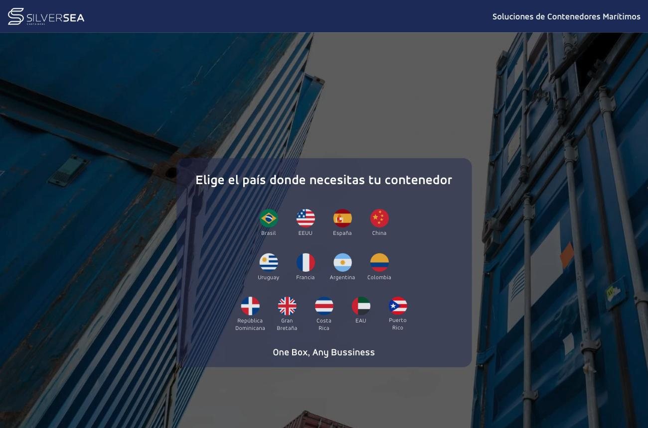 Selector de países: cada mercado entra a su versión del sitio